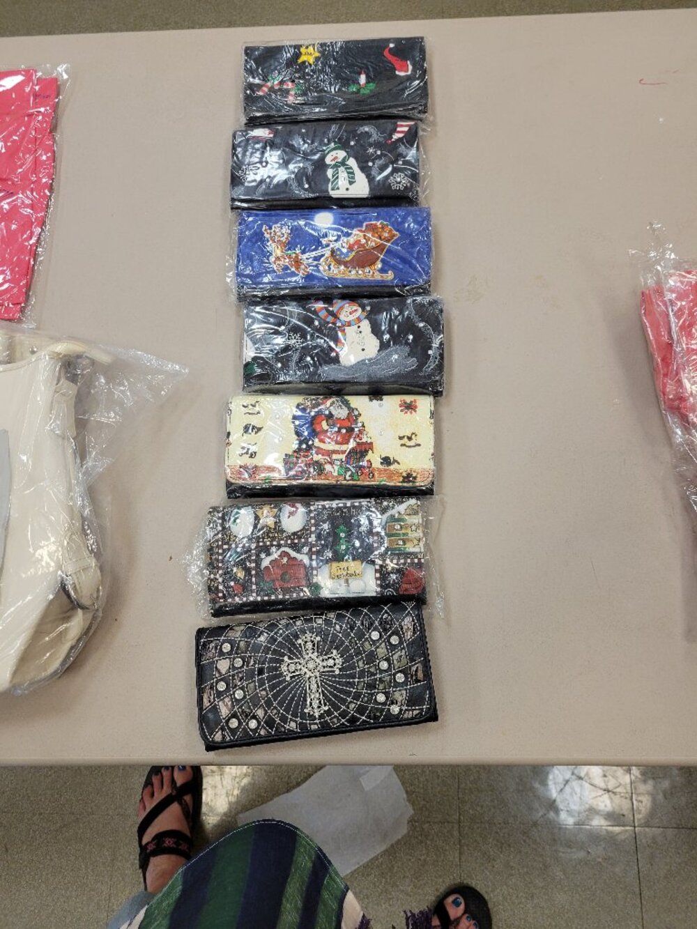 CHRISTMAS WALLETS TAKE YOUR PICK OR BUY THEM ALL